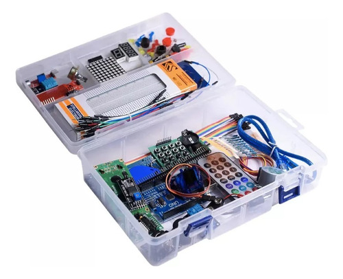 Kit Robotico Armar Para Arduino 39 Componentes Completo 