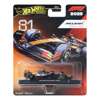 Hot Wheels Collector McLaren Piastri Auto Premium F1 1:64 | Envío gratis