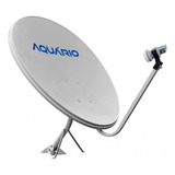 Antena Satelital Ku 75cm + Lnb Universal Hd Parabolica Fta