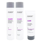 Primont Kit Silver Shampoo Acondicionador Mascara Chico