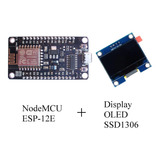Kit Nodemcu Esp8266 Esp12e V3 Ch340 + Display Oled 128x64