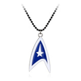 Star Trek - Collar Logo Spock Enterprise Plateado 03