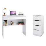  Mesa Escrivaninha 70x40cm Organizadora Multiuso Envio Rápid