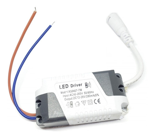 Driver Panel Led Embutir Exterior Fuente (elegir Whatts)