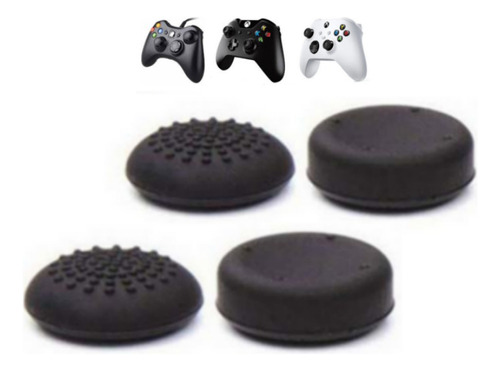 X4 Cubierta Stick Goma Grips Joystick Para Sony Ps4 Ps5