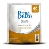 Pac 60 Folhas Plásticas Para Depilação Depil Bella