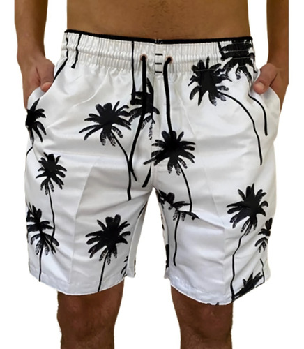 Short Mauricinho Masculino Shorts Praia Tactel Lançamento