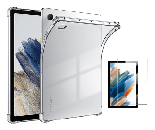 Funda Para Galaxy Tab A8 10.5 Sm-x200 Tpu Flexible + Mica
