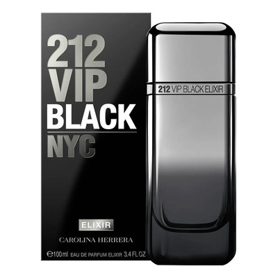 Perfume 212 Vip Black Elixir 100 ml | Envío gratis
