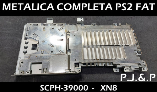 Carcaça Metálica, Chapas Ps2 Fat Scph-39000 - Xn8