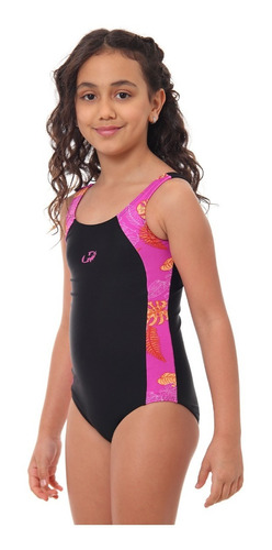 Maiô Hammerhead Feminino Infantil Suplex Lycra® - C/ Forro