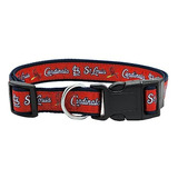 Collar Mlb Saint Louis Perro Cardenales, Pequeño.