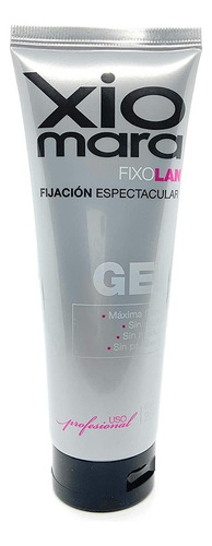 Gel Para Peinar Xiomara Profesional Tubo Plata 250g