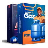 Pack 170 Arte Distribuidora De Gás E Água Editávelphotoshop
