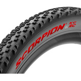 Llanta Pirelli Scorpion Xc Rc Prowall 29×2.4 Red Edition Color Negro Y Rojo