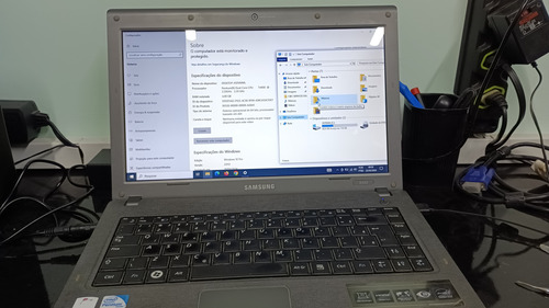 Notebook Samsung Np-r430 (funcionando) Com Ssd