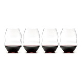 Copa De Vino Tinto Sin Tallo Riedel Swirl, Juego De 4