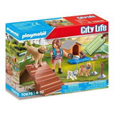 Playmobil City Life 70676 Entrenadora De Perros