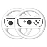 Volantes Para Nintendo Switch Control Blanco 2pcs