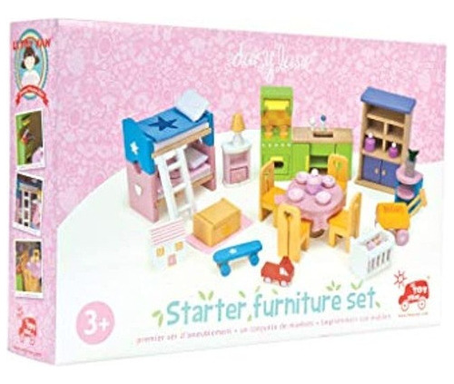 Le Toy Van - Casa De Muñecas De Madera Full Start Muebles Y