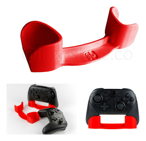 Soporte Base Stand Control Nintendo Switch Pro Impreso En 3d