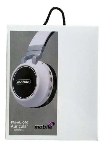 Auricular Mobile Inalámbrico Bluetooth Vincha Y Auxiliar 30h