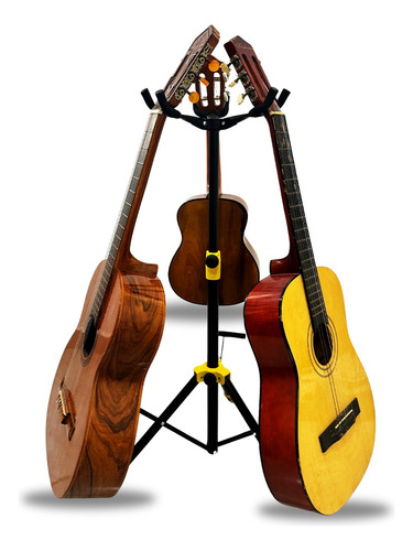 Suporte Para 3 Instrumentos Bertô Violão Guitarra Baixo