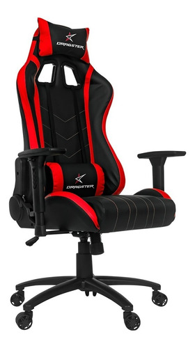 Silla Gamer Dragster Gt400 Fury Red - Gamerplacecl