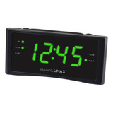 Hannlomax Radio Despertador Hx-151cr, Radio Pll Am/fm, Alarm