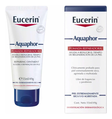 Eucerin Aquaphor Ungüento Cicatrizante Reparador 55 Ml