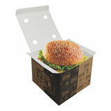 50 Caixa Box Delivery Hamburguer Gourmet Alta Al-g16 A