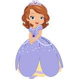 Kit Cliparts + Papeles - Princesas - Princesita Sofia 02