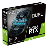 Placa De Vídeo Asus Dual Geforce Rtx 3050 6gb Gddr6 96bits 