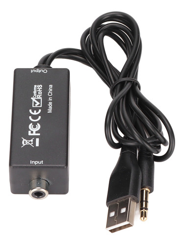 Convertidor Digital A Analógico Dac D15, Cable De Pvc Enchuf