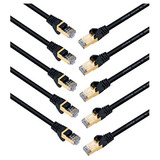 Cable De Parche Ethernet Cat 6a / Cat 7, Cable De Red R...