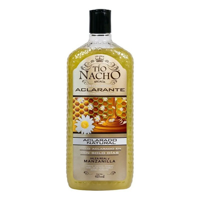 Shampoo Tío Nacho Aclarante X 415 Ml Jalea Real Manzanilla | MercadoLibre