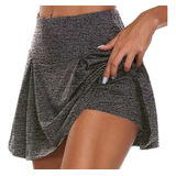 Women's Sport Skirt With Tennis Shorts 1