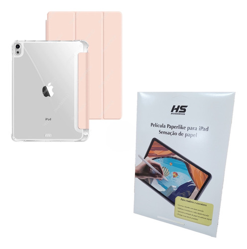 Capa P iPad Air 5 10.9  2022 Anti Impacto + Película Fosca