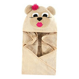 Hudson Baby Animal Face Hooded Towel, Miss Monkey, One Size Color Miss Monkey