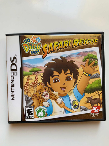 Juego Nintendo Ds Safari Rescue. Original En Caja. Físico