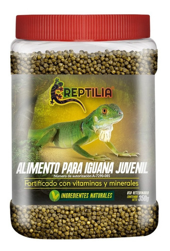 Alimento Para Iguana Alimento Iguana Juvenil 350 Gr