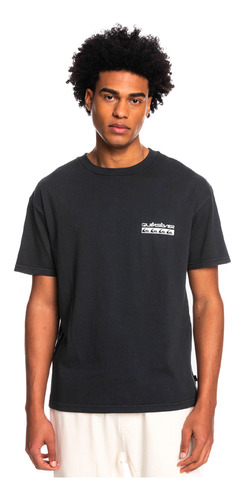 Polera Quiksilver Spiral Hombre Black