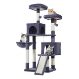 Torre Para Gatos De 143 Cm, Casa De Árbol Interior Completa,