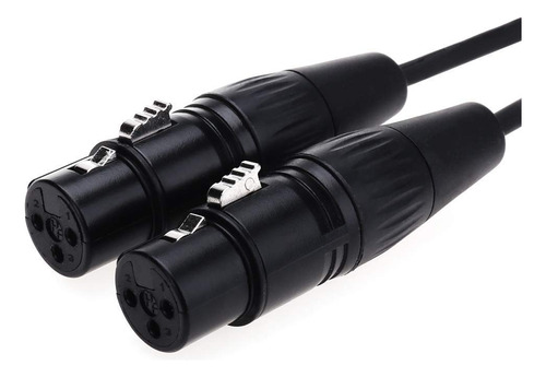 Nanyi Xlr Hembra A Hembra Cable De Microfono Divisor Xlr A X