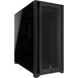 Gabinete Corsair 5000d Core Airflow Black Vidrio Templado F Color Negro