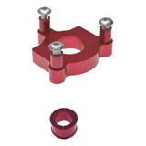 Adaptador Cnc Rojo De 1 Pulgada, Pulgada 1.5 Pulgadas, Pulga