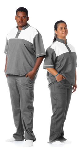 Uniforme Para Limpeza Conjunto Unissex Serviços Gerais 