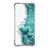 Capa Capinha Personalizada Celular Coração Esmeralda Cor12