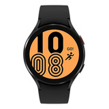 Samsung Galaxy Watch4 (lte) 1.4  Con Red Móvil Caja 44mm De  Aluminio  Black, Malla  Black De  Fluoroelastómero Sm-r875f