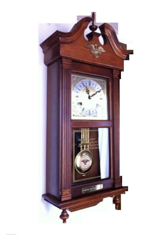 Reloj Pared Antiguo Cuerda Aguila Americana Edicion Limitada